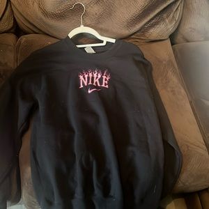 nike flame sweatshirt